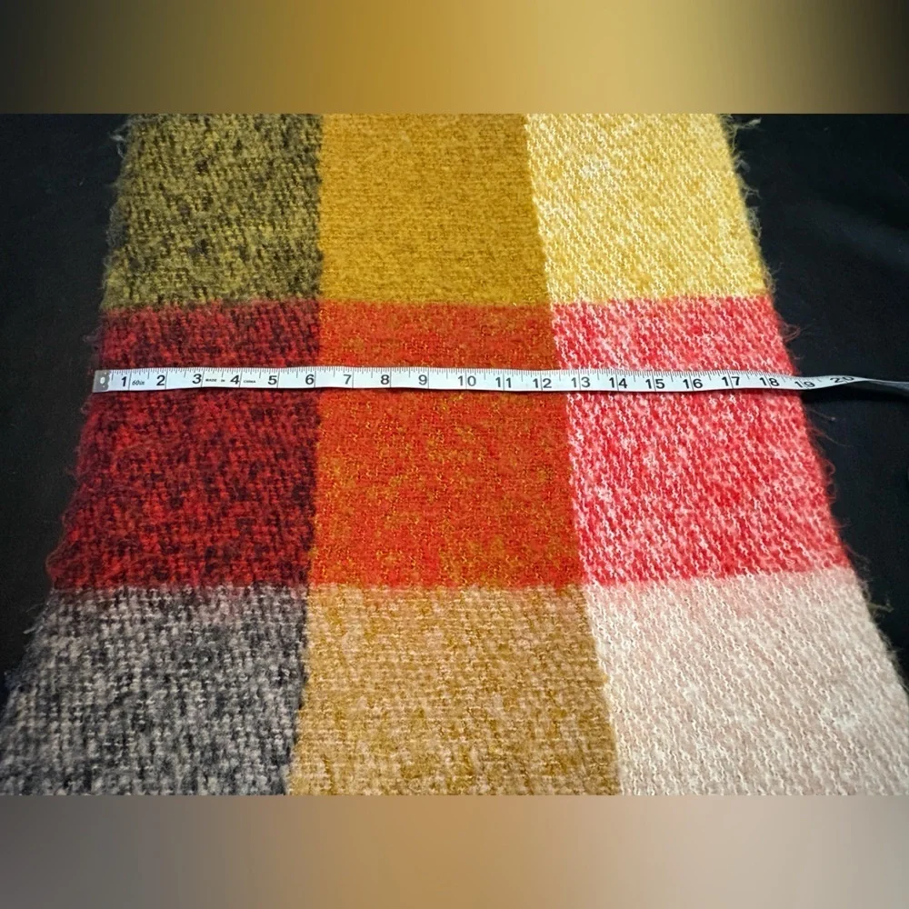 Lucky Brand Multicolored Scarf Soft Stylish  One Size
